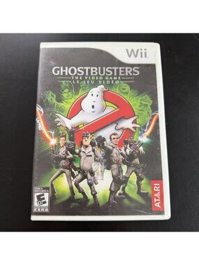 Ghostbusters: The Video Game (Nintendo Wii, 2009)  w/ Manual